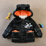 Kid Baby Boys Western Winter Thickened Cotton-padded Coat Jacket