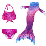 Kid Girl Mermaid Tail Swimwear Beach Bathing Swimsuit