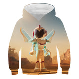 Children Kid 3D Cartoon Print Casual Pullover Hoodie