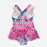 Kid Baby Girls Swimsuit One-piece Princess Mermaid Swimwear