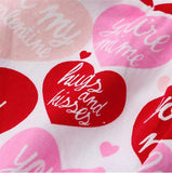 Baby Girl Long Sleeve Valentine's Day Spring 3 Pcs Set