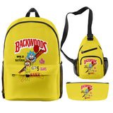Kid Cigar Tobacco Schoolbag Backpack Bag Pen 3 Pieces/Lot Sets