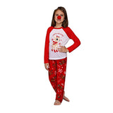 Family Christmas Parent-child Deer Print Pajamas