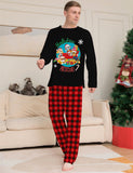 Family Matching Loungewear Parent-child Christmas Plaid Pajamas