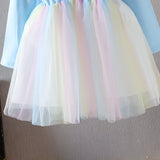 Kids Baby Girl Frozen Anna Elsa Princess Ball Dress