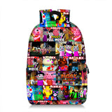 Kid Student Backpack Polyester Full Print Bags