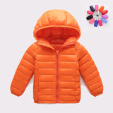 Kid Baby Boy Girl Down Cotton-padded Lightweight Jacket Coats