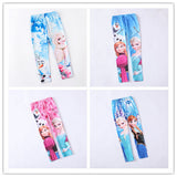 Kid Baby Girls Leggings Aisha Digital Print Cotton Pants