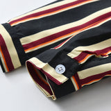 Kid Baby Boy Long-sleeved Striped Gentleman Suits 4 Pcs Sets