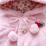 Baby Girls Autumn Winter Wool Coat