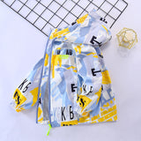 Kid Boys Charge Thin Windbreaker Foreign Jacket Coats