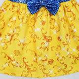 Kid Girl Princess Snow White Halloween Dresses