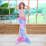 Kid Girl Mermaid Separate Bikini Swimsuit