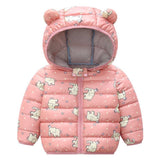 Kid Baby Boy Girl Light Down Cotton Autumn Winter Coat