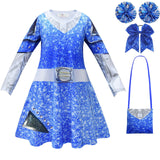 Kid Girl Zombie 3 College Cheerleading Dresses