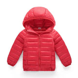 Kid Baby Boy Girl Down Cotton-padded Lightweight Jacket Coats