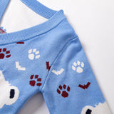 Kid Baby Boy Autumn Sweater Bear Knitting Cardigan