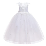 Kid Girl Princess Wedding Pompous Gauze Performance Dresses