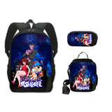 Elementary School Backpack Polyester Pencil Lunch Set Friday Night Funk Games Bags