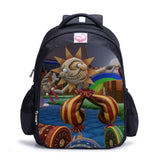 Sundrop Fnaf Backpack Student Schoolbag Three Sizes Bags