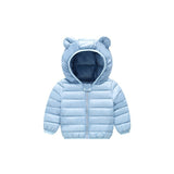 Kid Baby Boy Girl Light Down Cotton Autumn Winter Coat