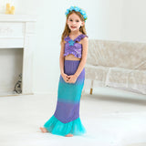 Kid Girl Mermaid Princess Spring Summer Mermaid Ball Swimsuits