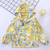 Kid Boys Thin Coat Foreign Windbreaker Outdoor Jacket