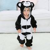 Baby Fleece Romper Cute Animal Pajamas