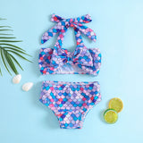 Baby Girls Summer Seaside Beach Wind Split Swimsuit