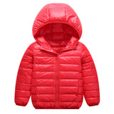 Kid Baby Boy Girl Down Cotton-padded Lightweight Jacket Coats