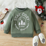 Kid Baby Boy Girl Christmas Autumn Printed Sweatshirts