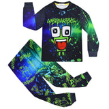 Kid Boy Long-sleeved Home Clothes Suit Game New My World Pajamas