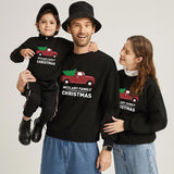Family Matching Christmas Round Neck Parent-child Long Sleeve Cute Cartoon Shirts
