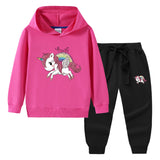 Kid Baby Girl Cotton Long Sleeve Spring Fall 2 Pcs Sets