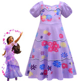 Kid Baby Girl Costume Festival Magic Full House Dresses
