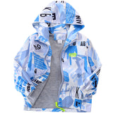 Kid Boys Charge Thin Windbreaker Foreign Jacket Coats