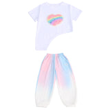Kid Girls Sets Summer Suits Outfit Tracksuit Set 2 Pcs