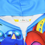Kid  Hooded Jacket Hedgehog Sonic Sonic Zipper Coats