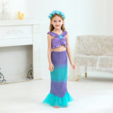 Kid Girl Mermaid Princess Spring Summer Mermaid Ball Swimsuits