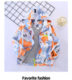 Kid Boys Charge Thin Windbreaker Foreign Jacket Coats
