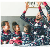 Family Christmas Parent-child Home Set Pajamas