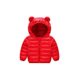 Kid Baby Boy Girl Light Down Cotton Autumn Winter Coat