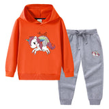 Kid Baby Girl Cotton Long Sleeve Spring Fall 2 Pcs Sets