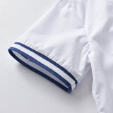 Baby Boy Suit Short Sleeve Suspenders Gentleman Formal 3 Pcs Sets