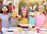 Easter Kids Masks 18 Sets Campaign Egg Hunt Parade Creative Gifts