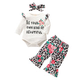 Baby Girl Leopard Print Spring 3 Pcs Sets