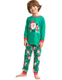 Family Matching Parent-child Christmas Home Suit Santa Claus Christmas Pajamas