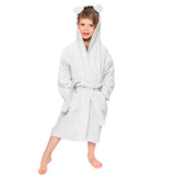 Kid Baby Boy Hooded Long-sleeved Bathrobes Pajamas