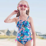 Kid Girls Swimsuit Mermaid Bathing Vacation Swimwear
