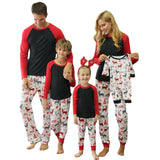 Christmas Family Matching Parent-child Pajamas Suits Set